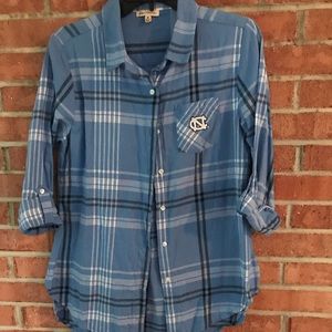 UNC flannel shirt
